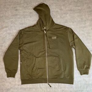 Nike Devin Booker Olive Green Therma-Fit Zip Up Hoodie Men’s Xl Brand New